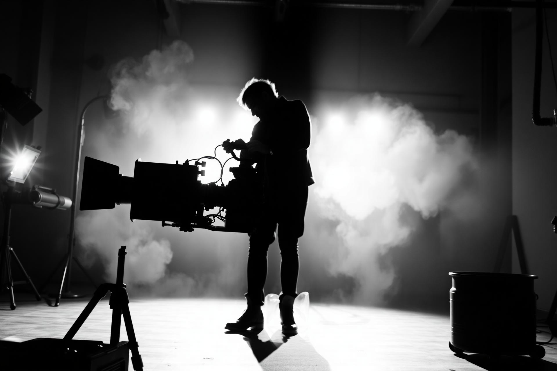 Set de filmación cinematográfico Punto360